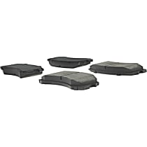 Front Semi-Metallic Brake Pad Set, C-Tek Series