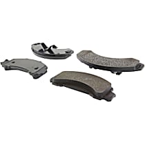 Front Semi-Metallic Brake Pad Set, Posi-Quiet Series