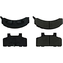 Front Ceramic Brake Pad Set, Posi-Quiet Series