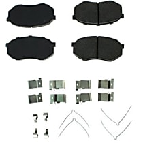 105.0433 Front 2-Wheel Set Ceramic Brake Pads, Posi-Quiet Series