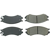 Front Ceramic Brake Pad Set, Posi-Quiet Series
