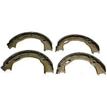 111.0745 Parking Brake Shoe - Direct Fit, 2-Wheel Set