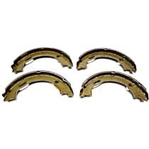 111.0777 Parking Brake Shoe - Direct Fit, 2-Wheel Set
