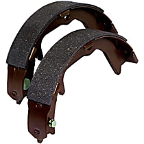 111.0882 Parking Brake Shoe - Direct Fit, 2-Wheel Set