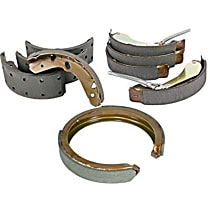 111.1047 Parking Brake Shoe - Direct Fit, 2-Wheel Set