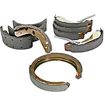 111.1051 Parking Brake Shoe - Direct Fit, 2-Wheel Set