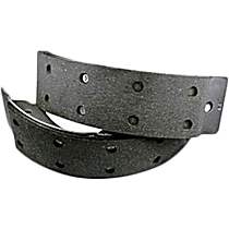 Rear Brake Shoe Set, DIESEL, 320mm x 75mm, Front Disc Brakes - Rear