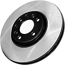 Front, Driver or Passenger Side Brake Disc, Plain Surface, 12 Lugs, 363 mm, Premium Series