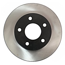 Front, Driver or Passenger Side Brake Disc, Plain Surface, Vented, 5 Lugs, 260.35 mm, Premium Series