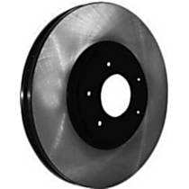 120.79014 Front, Driver or Passenger Side Brake Disc, Plain Surface, 6 Lugs, 390.65 mm,, Premium Series