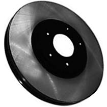 120.79016 Front, Driver or Passenger Side Brake Disc, Plain Surface, 10 Lugs, 390.65 mm,, Premium Series