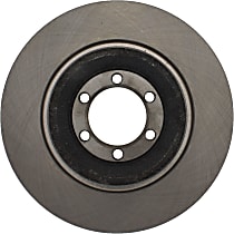 Front, Driver or Passenger Side Brake Disc, Plain Surface, Vented, 4 Lugs, 256.29 mm, Mid Size Body, Standard Series
