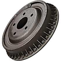 Brake Drum, Front Disc Brakes - Rear
