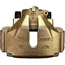 141.38018 Brake Caliper, Remanufactured, Semi-loaded (Caliper & Hardware) Type, Sold Individually, Includes bracket