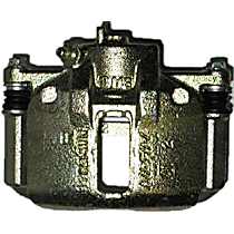 Front, Passenger Side Brake Caliper, Coupe, FWD, Semi-loaded Series