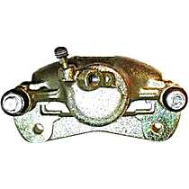 Front, Driver Side Brake Caliper, Hatchback, With Rear Drum Brake, FWD, Semi-loaded Series