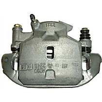 Front, Driver Side Brake Caliper, Mini Passenger Van, Non-ABS, With Rear Disc, RWD, Semi-loaded Series