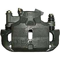 Brake Caliper, Remanufactured, Semi-loaded (Caliper & Hardware) Type, Sold Individually, Includes bracket