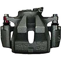 Front, Driver Side Brake Caliper, Coupe, FWD, Semi-loaded Series