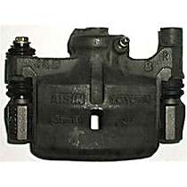 Rear, Driver Side Brake Caliper, Sedan, FWD, Semi-loaded Series