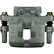 Brake Caliper, Remanufactured, Semi-loaded (Caliper & Hardware) Type, Sold Individually, Includes bracket