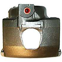 Front, Driver Side Brake Caliper, Extended Cab Pickup, 4WD, Semi-loaded Series