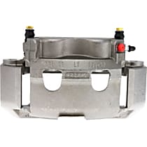 141.65031 Brake Caliper, Remanufactured, Semi-loaded (Caliper & Hardware) Type, Sold Individually, Includes bracket