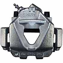 Brake Caliper, Remanufactured, Semi-loaded (Caliper & Hardware) Type, Sold Individually, Includes bracket