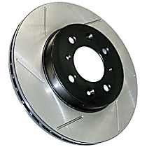 228.35118 Front, Driver or Passenger Side Brake Disc, Cross-Drilled, 5 Lugs,, Standard Series