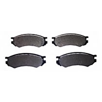 Front Semi-Metallic Brake Pad Set, Premium Series