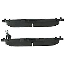 Front Semi-Metallic Brake Pad Set, Premium Series