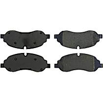 Front Premium Series Semi-metallic Brake Pad Set