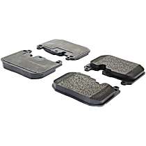 Front Semi-Metallic Brake Pad Set, Sport Brake Upgrade, Premium Series