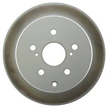 Rear, Driver or Passenger Side Brake Disc, Plain Surface, 5 Lugs, 291.08 mm, With Rear Disc Brake, Elemental Protection - Full Coated Series