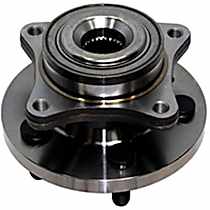 400.22000E Front, Driver or Passenger Side Wheel Hub, With Bearing,, C-Tek Series