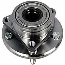 Front, Driver or Passenger Side Wheel Hub, With Bearing, C-Tek Series