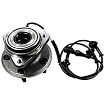 402.65025E Front, Driver or Passenger Side Wheel Hub, With Bearing, 4WD, C-Tek Series