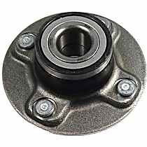 Rear, Driver or Passenger Side Wheel Hub, Non-ABS, With Bearing, C-Tek Series