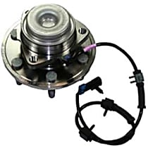 Front, Driver or Passenger Side Wheel Hub, RWD, 7000lb GVW, With Bearing, C-Tek Series