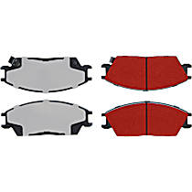 Front Mu Friction-Coating Formula Brake Pad Set, PQ Pro Series