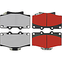 Front Mu Friction-Coating Formula Brake Pad Set, PQ Pro Series