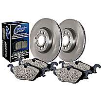 908.39524 Rear Brake Disc and Pad Kit