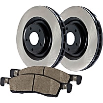 909.40063 Front Brake Disc and Pad Kit,  FWD Preferred Axle Pack Series