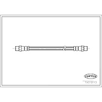Front Brake Line, Naturally Aspirated, GAS, RWD