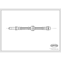 19026628 Front OE Replacement Series Brake Line