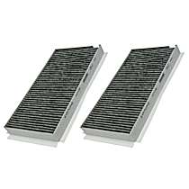 21653064 Cabin Air Filter Set (Activated Charcoal) - Replaces OE Number 64-31-9-171-858