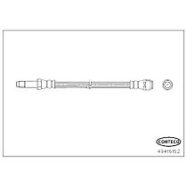 49416152 OE Replacement Series Brake Line