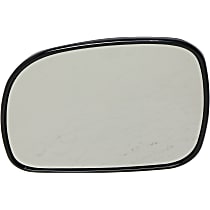 Driver Side Mirror Glass, Heated, No Blind Spot Feature No Turn Signal Light