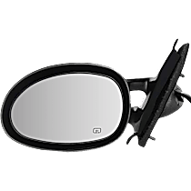 Driver Side Mirror, Power Adjust, Heated, Paintable, Non-Folding, No Signal Light, No Blind Spot Feature, No Memory, No Puddle Light, No Auto-Dimming