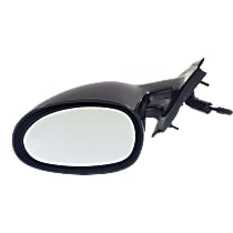 Driver Side Mirror, Manual Adjust, Non-Heated, Paintable, Non-Folding, No Signal Light, No Blind Spot Feature, No Memory, No Puddle Light, No Auto-Dimming